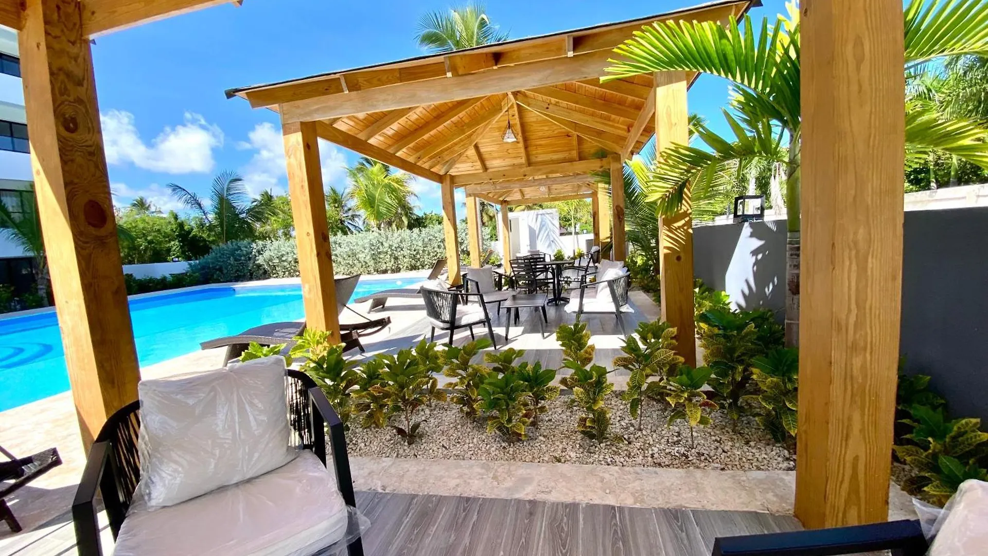 Elegancia Tropical Beach And Pool Bibijagua Punta Cana Rd 아파트
