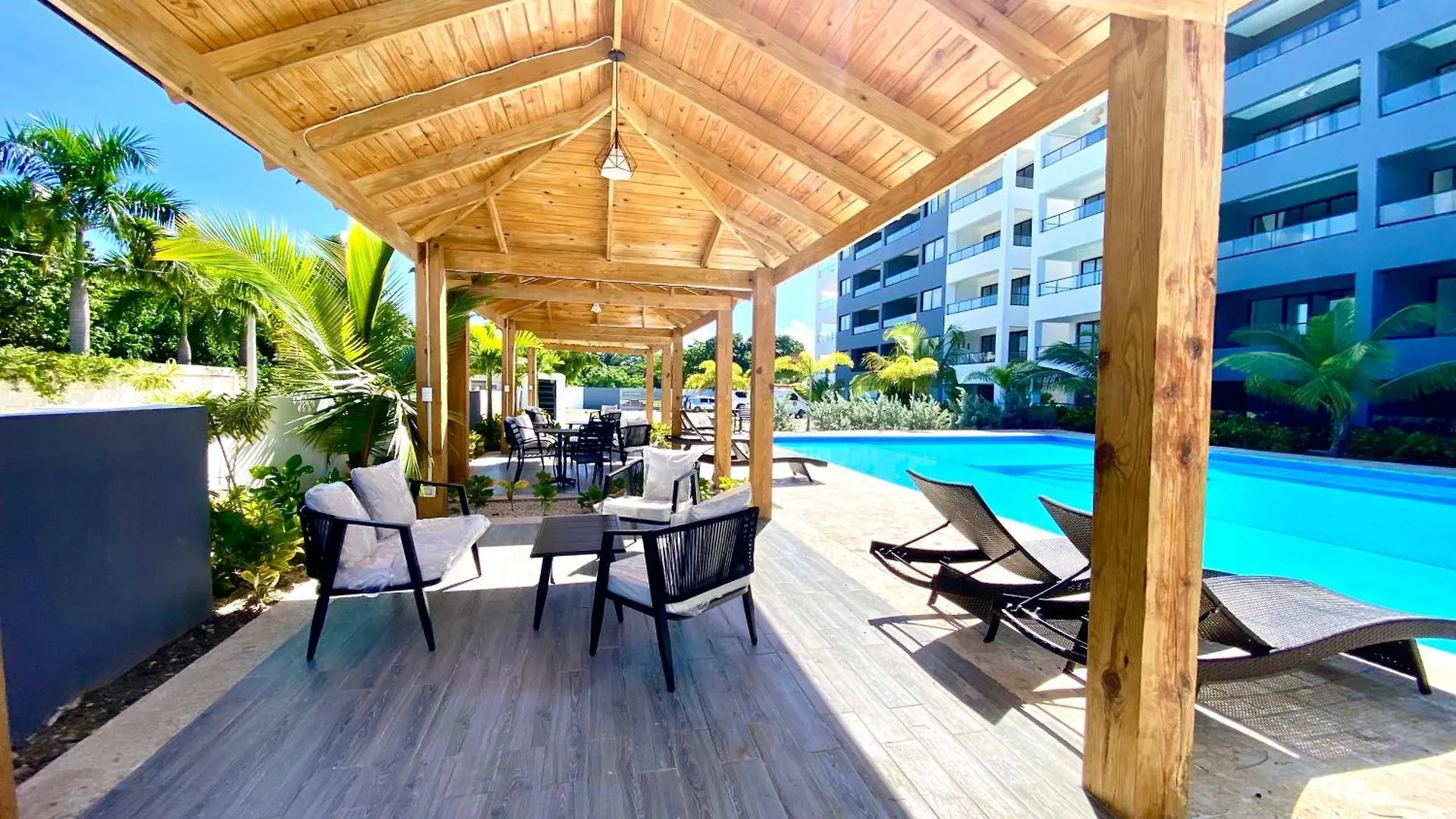 아파트 Elegancia Tropical Beach And Pool Bibijagua Punta Cana Rd 도미니카 공화국